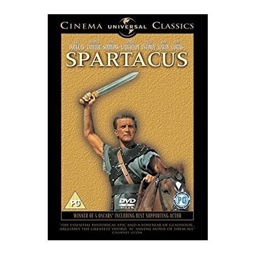 -- Winner of 4 Academy Awards -- Spartacus - Kirk Douglas (1960) [PG]
